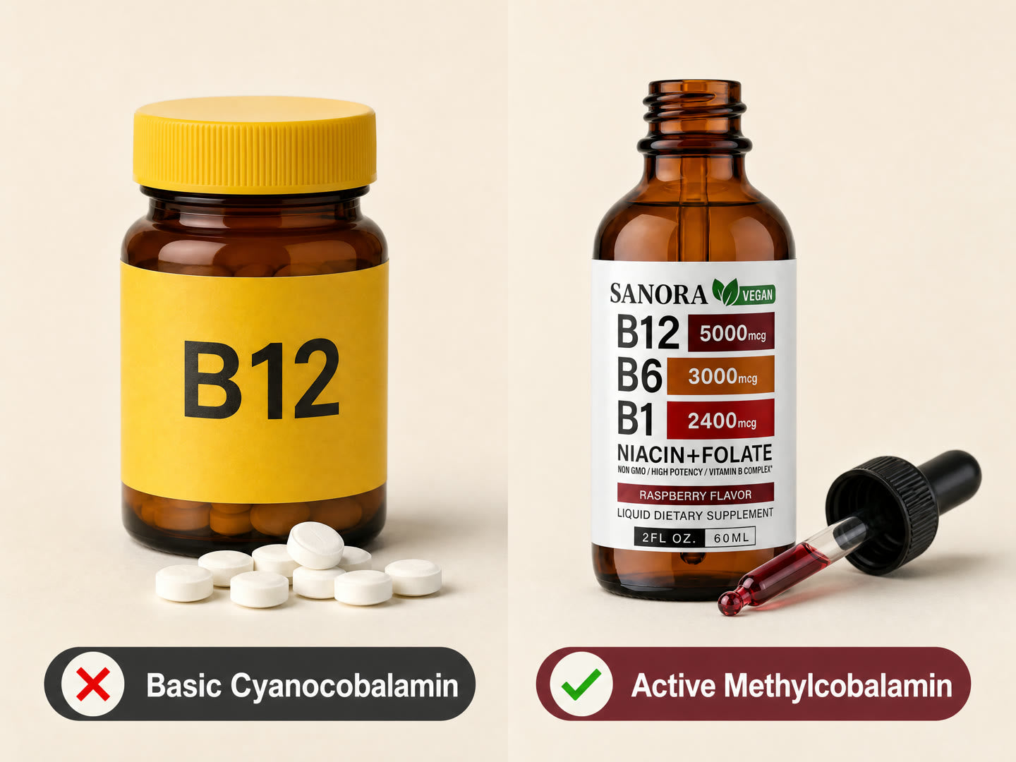 Not "Basic Cyanocobalamin" Like Drugstore Brands