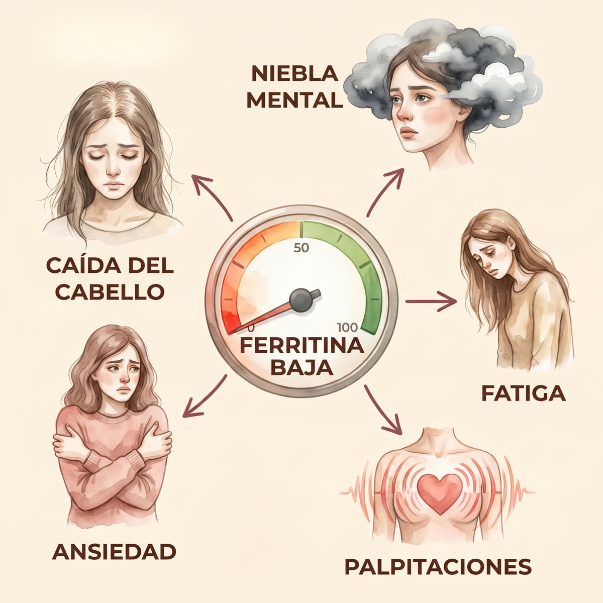 ¿Se te cae el cabello y tus análisis salen bien?