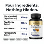 Black Seed & Honey Gummies — Sunnah Formula [2% Thymoquinone]