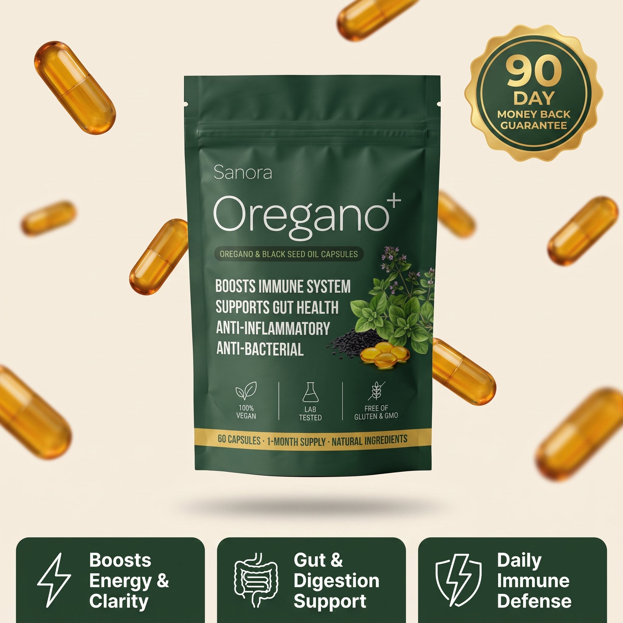 Sanora® Oregano+ Oil Complex
