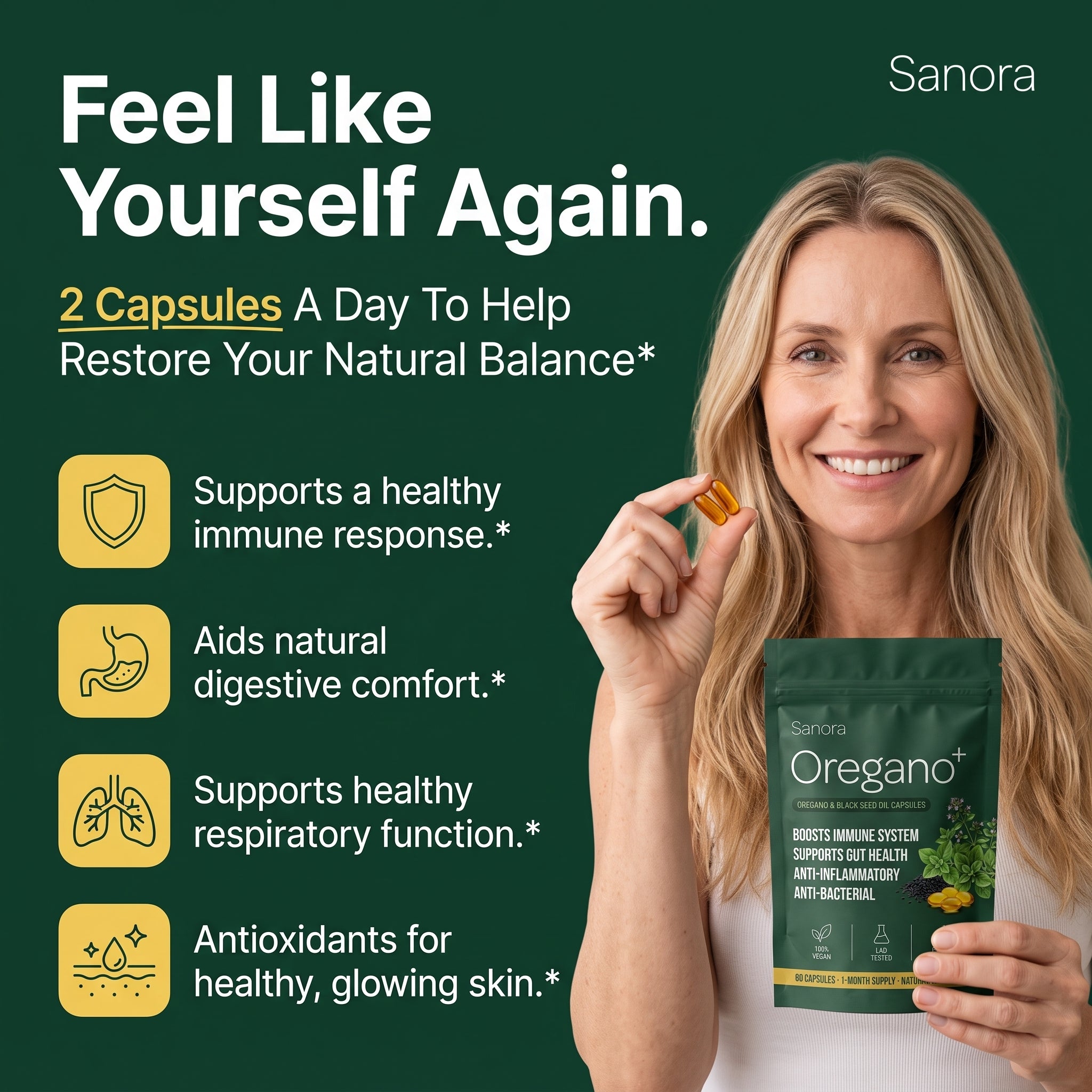 Sanora® Oregano+ Oil Complex