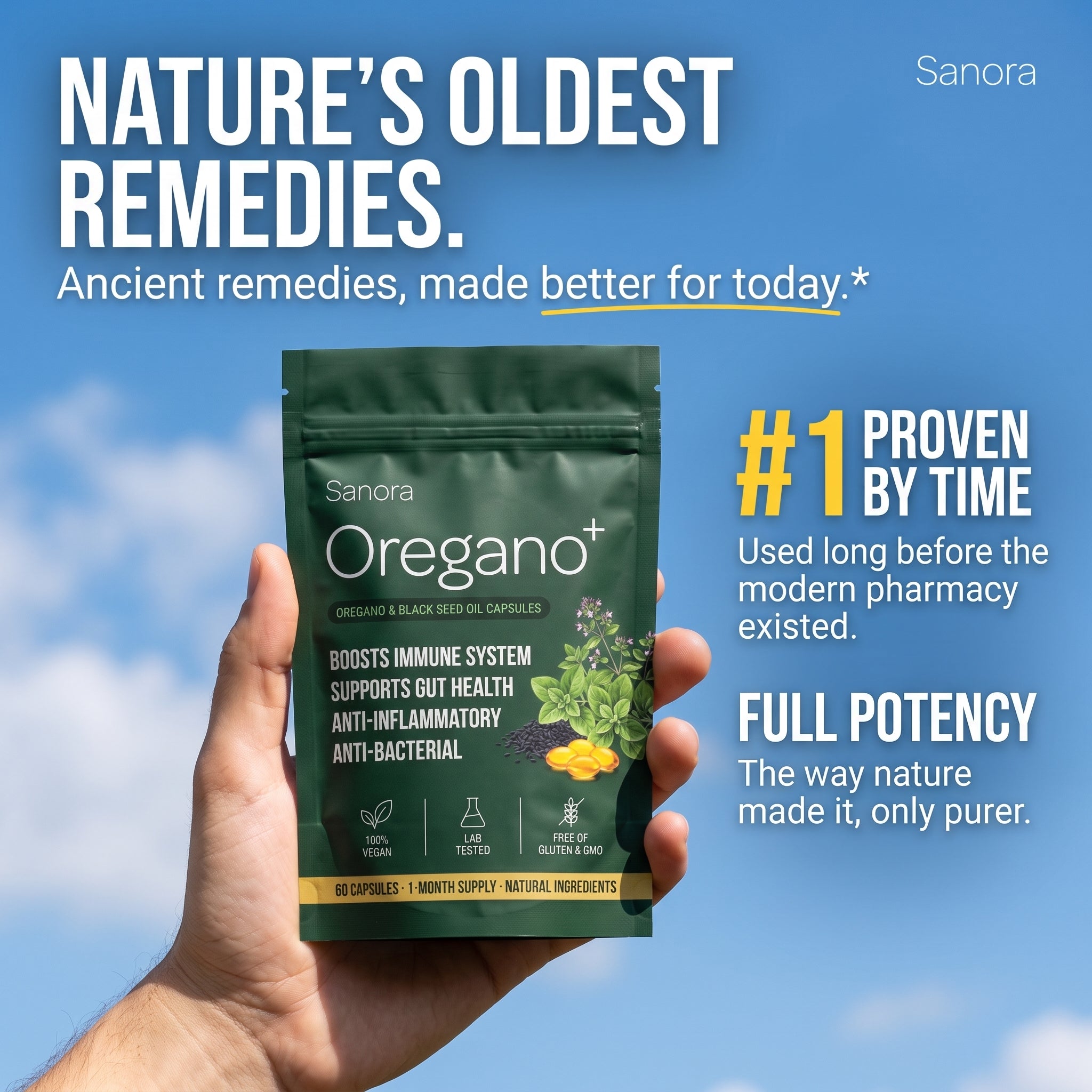 Sanora® Oregano+ Oil Complex