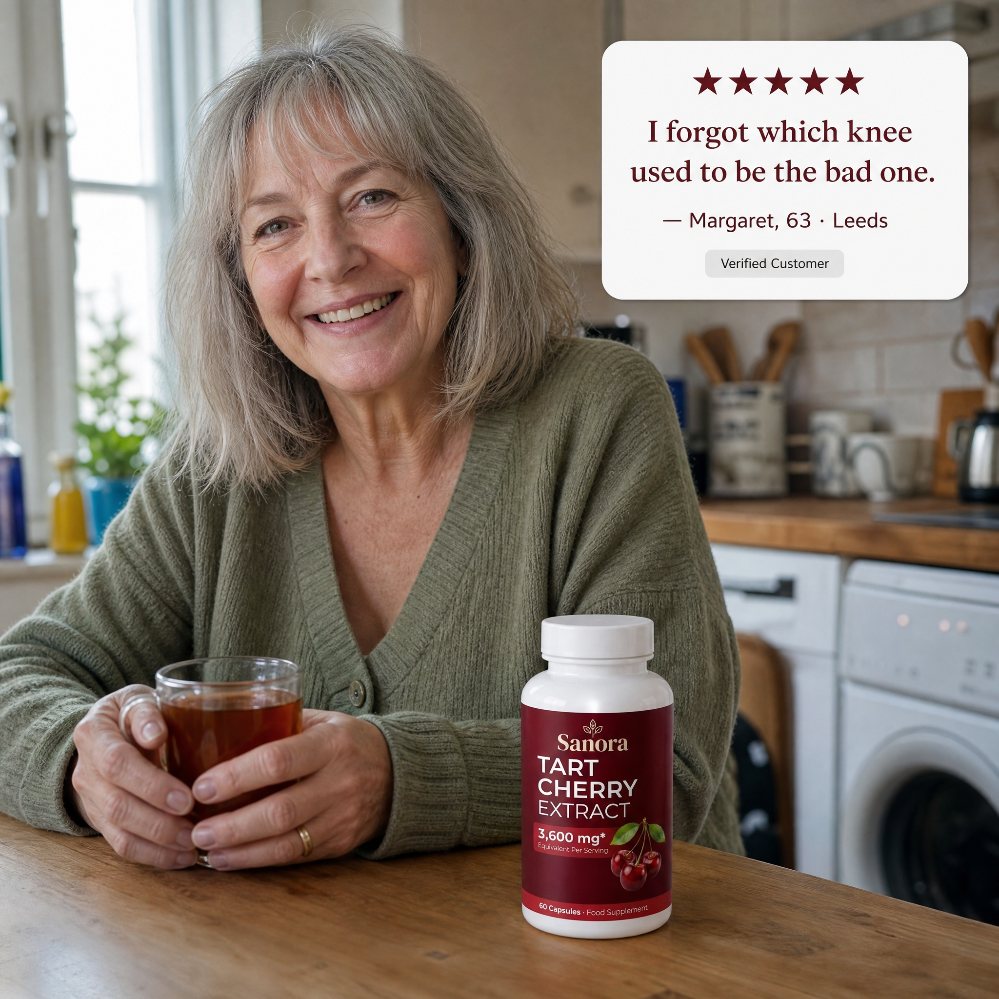 Sanora® Cold-Pressed Tart Cherry Extract