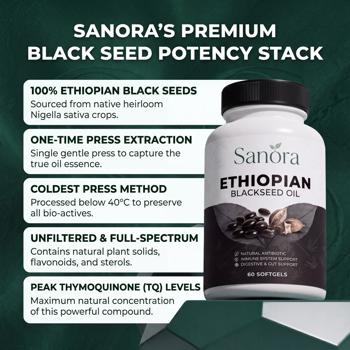 Ethiopian Black Seed Oil