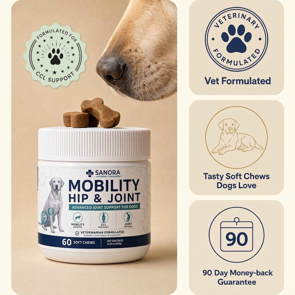 Sanora™ Mobility Hip & Joint Chews for Dogs