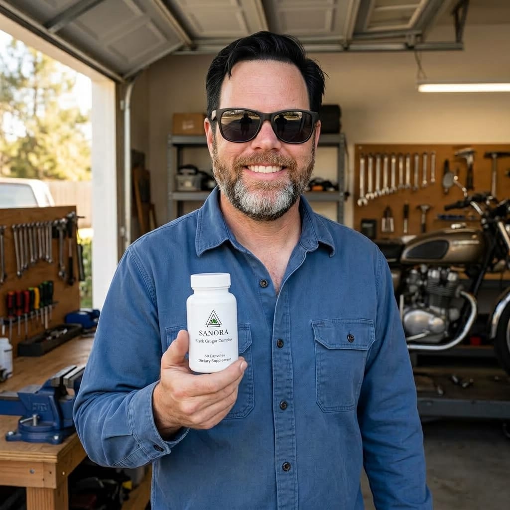 Customer with Sanora Black Ginger Complex