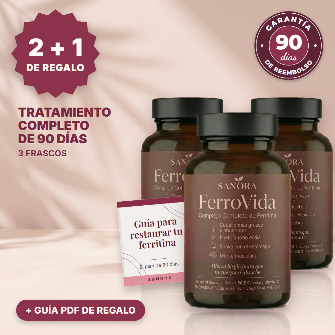 Compra 2 + 1 de regalo: 3 frascos y la guía en PDF de regalo